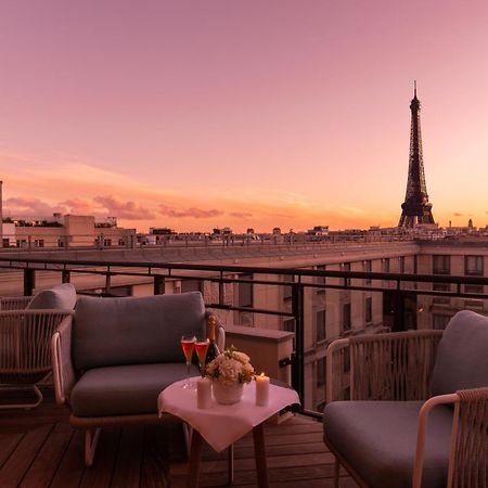 L'Hotel Du Collectionneur Paris Exterior foto View from the rooftop